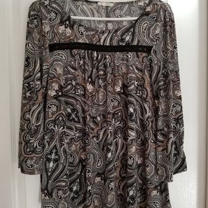 Women's Ava James paisley blouse - size large